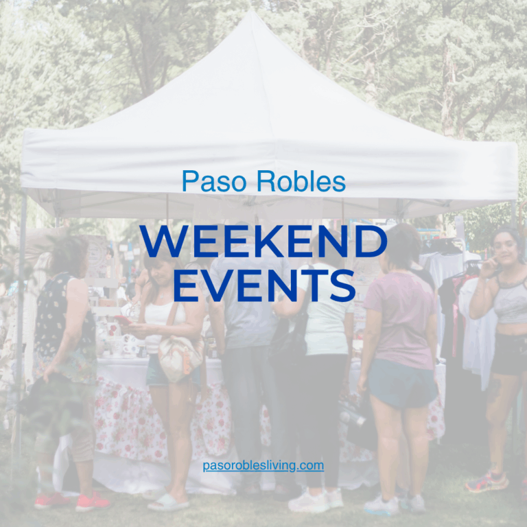 Events in paso robles this weekend
